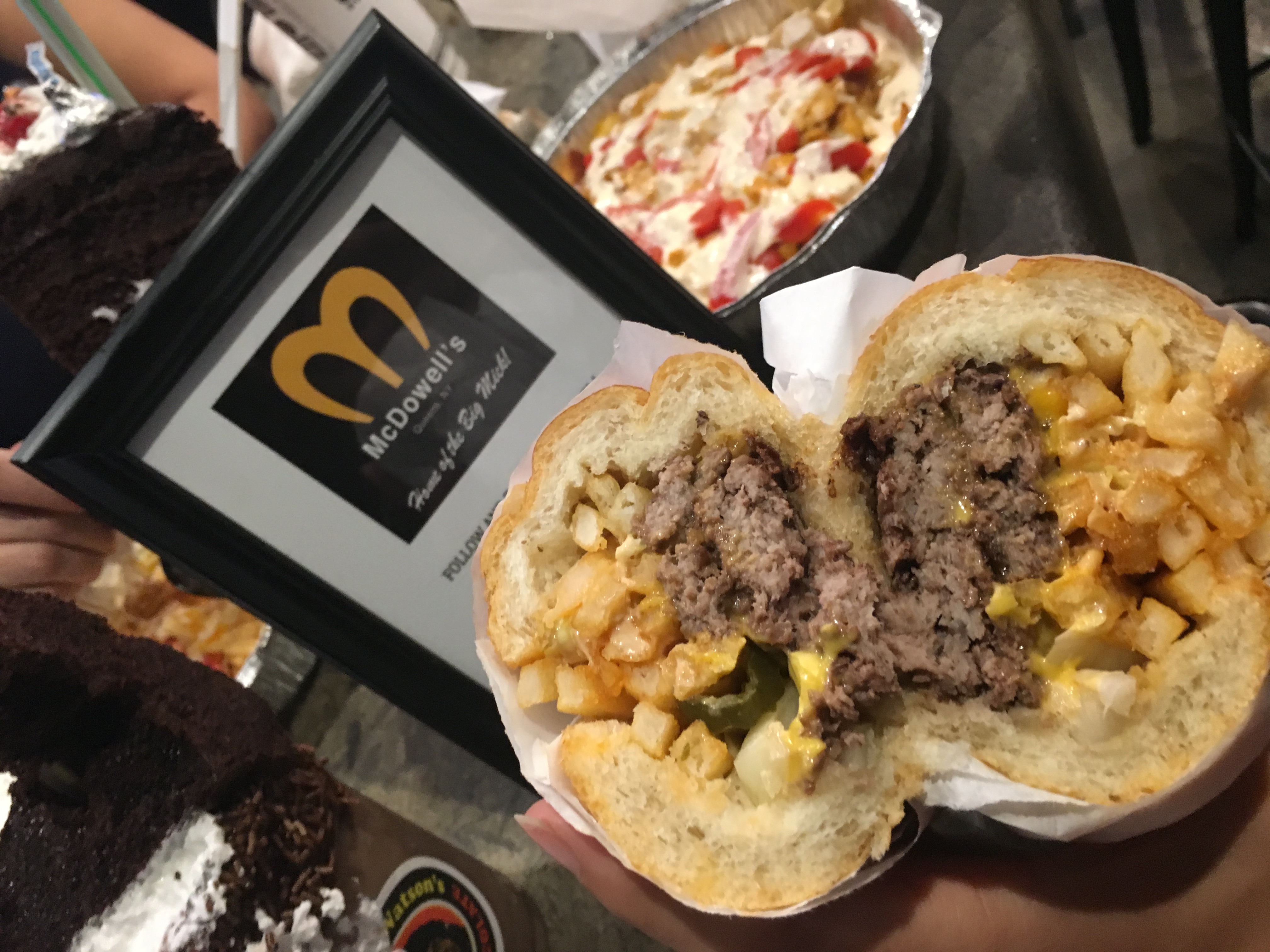 McDowell's The Big Mick at Fat Sal's Halloween pop-up