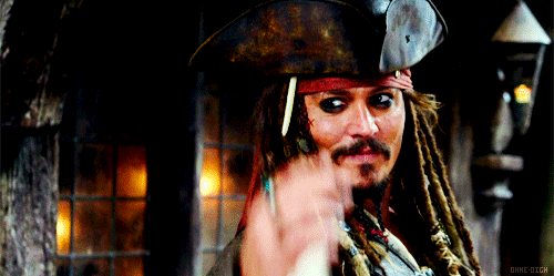 Johnny Depp in Pirates Of The Caribbean 