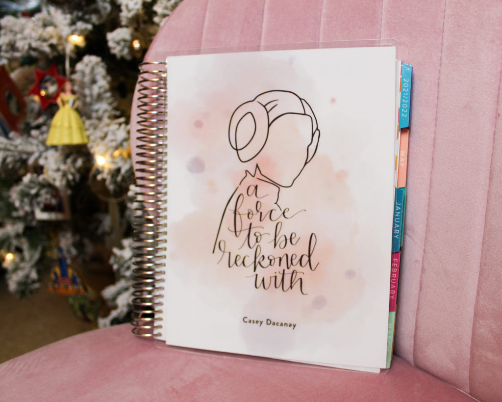 Star Wars Princess Leia Watercolor Lifeplanner™ from Erin Condren x Disney