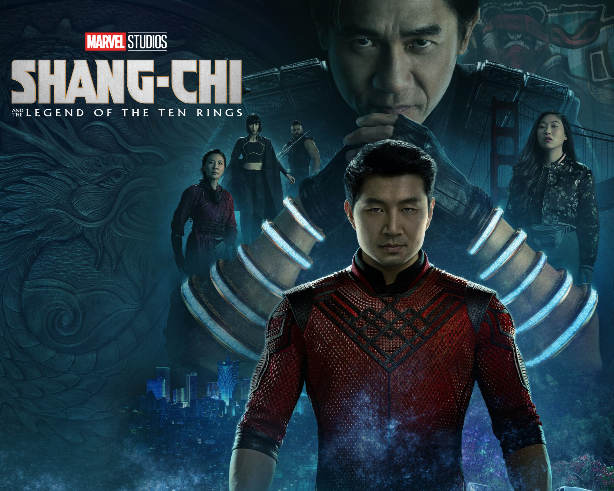 Simu Liu stars in Marvel Studios' Shang-Chi and the Legend of the Ten Rings now streaming on Disney+ and available to own