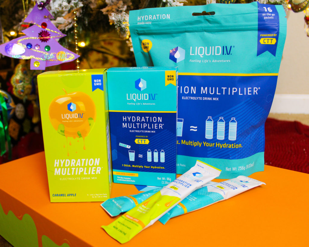 New flavors of Liquid IV hydration packs with electrolytes and vitamins