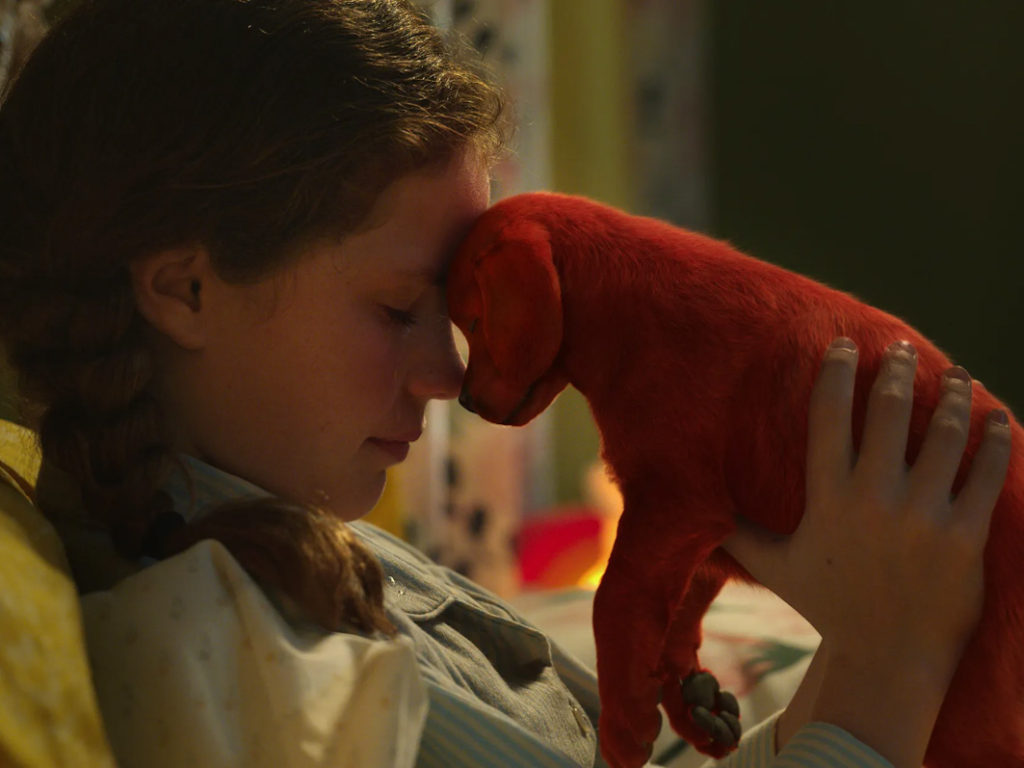Darby Camp stars in Clifford The Big Red Dog streaming on Paramount+ available on DVD and Blu-Ray February 1