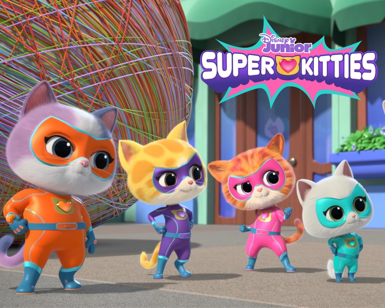 SuperKitties debuts on Disney+ and Disney Jr. January 11th