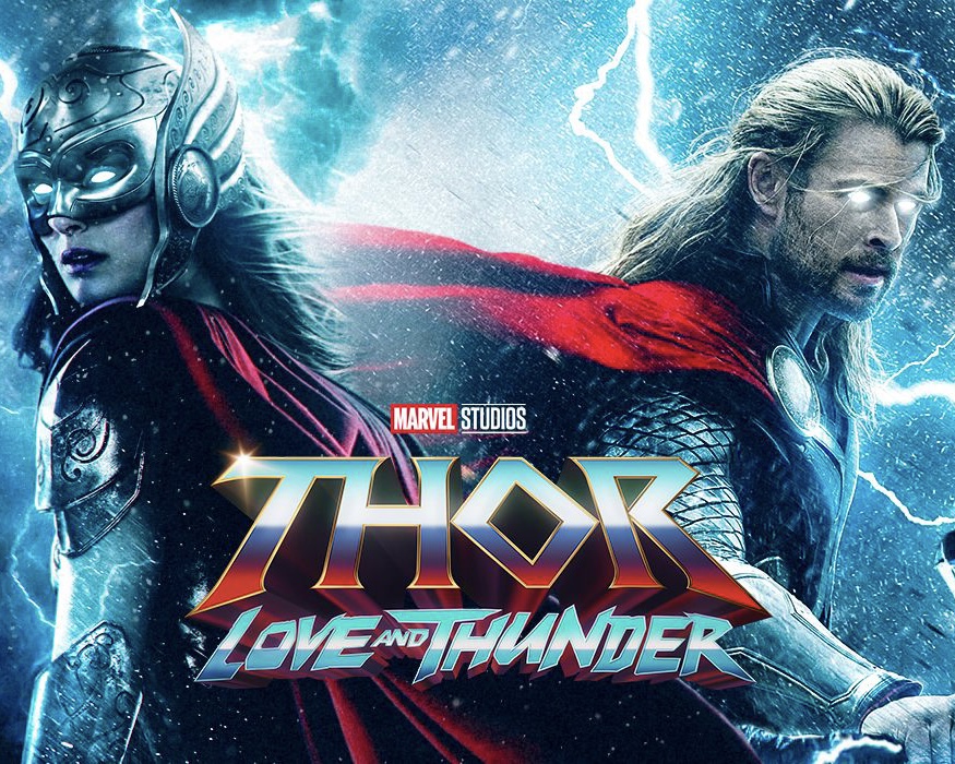 Chris Hemsworth and Natalie Portman star in Thor: Love and Thunder from Marvel Studios